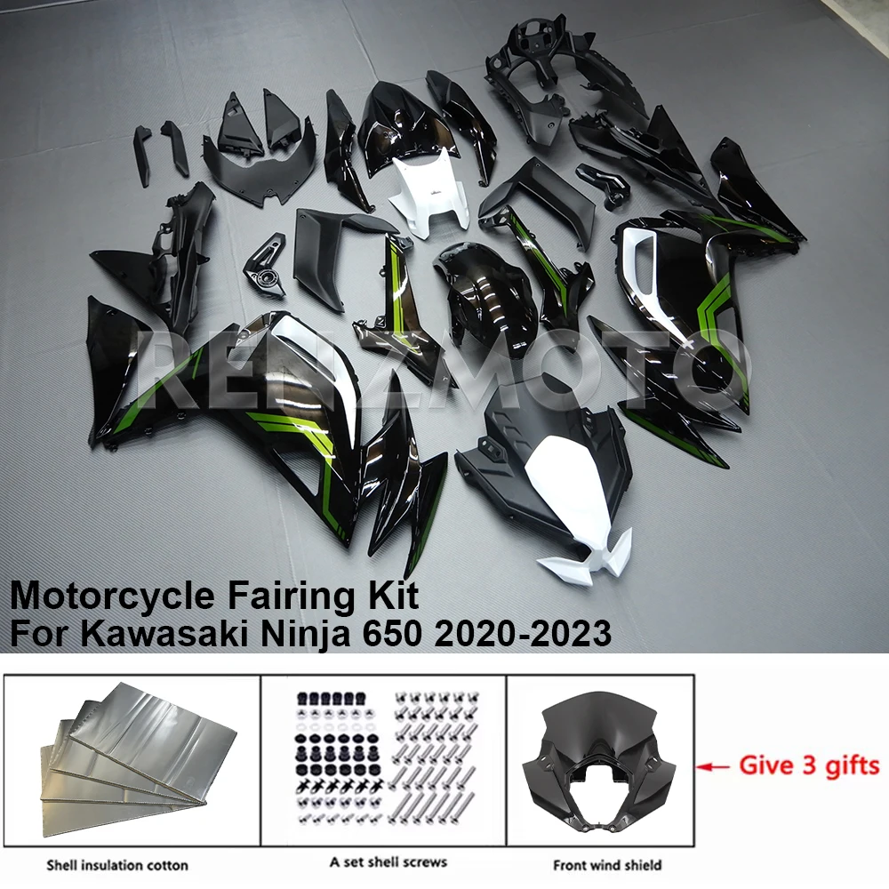 

K0622-101a Motorcycle Fairing Set Body Kit Plastic For Kawasaki Ninja 650 2020-2023 Accessories ABS Injection Bodywork