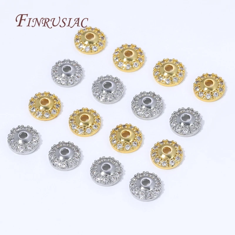 10/20 Stück 18K vergoldete Messing-Perlenkappen, Blumen-Perlenkappen für Schmuckherstellung, DIY-Halsketten- und Armband-Zubehör – Detail 29