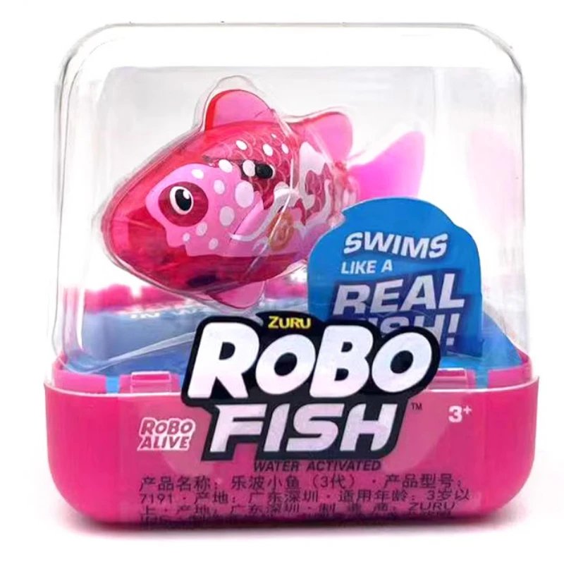 New Surprise Doll ZURU Series Robo Fish Robotic Swimming Fish Bathroom Toys for Children