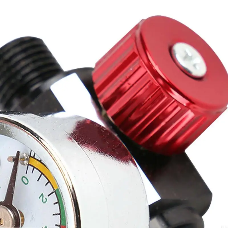 F26C Air Pressure Regulator Gauge Spray Gun Car Auto Repair Painting Tool Spray Gun Accessories Pneumatic Gun Regulator