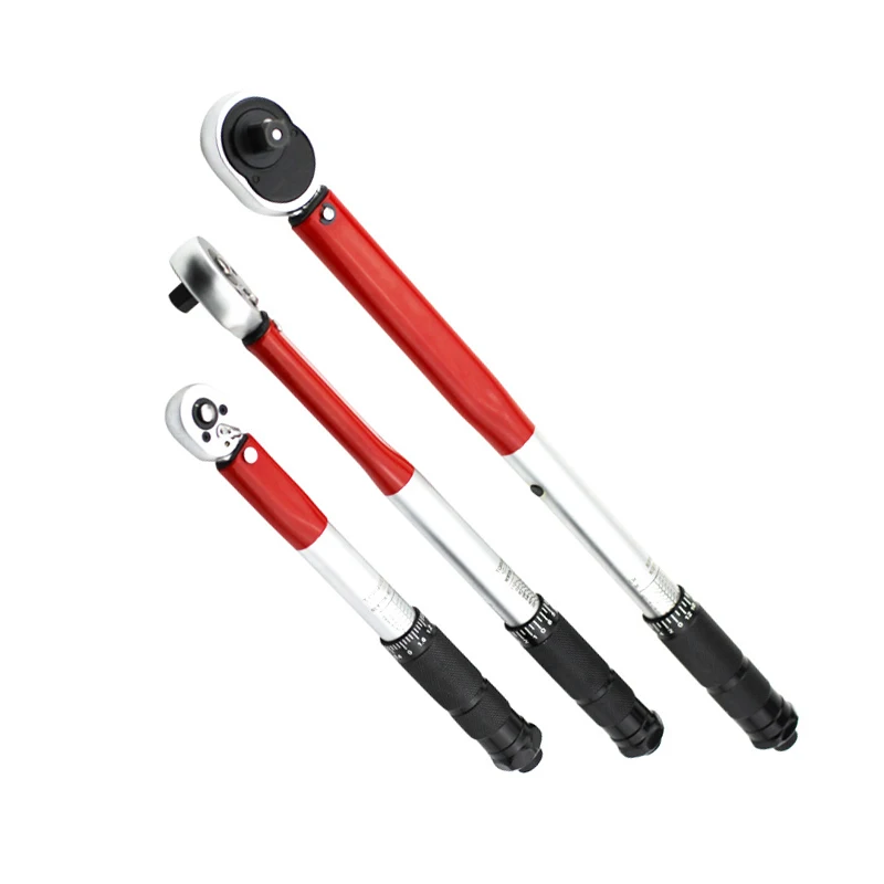 

1PC 1/4inch 3/8inch 72Tooth Adjustable Quick Release Torque Wrench With Pre-set Wrench Rolling Flower Anti Slip Handle Hand Tool
