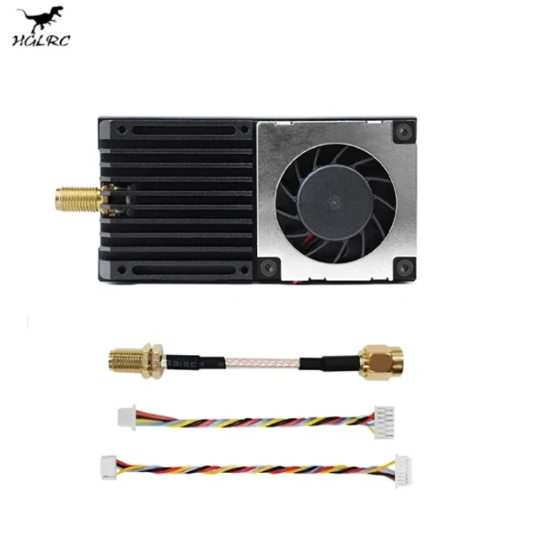 HGLRC 5.8G 5.5W High Power VTX Adjustable Power Sink OSD Wideo Transmitter for FPV Freestyle RC Long Range Drone