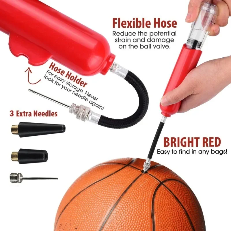 

Basketball pump multifunctional football volleyball pump portable pump inflatable cylinder air needle air pump