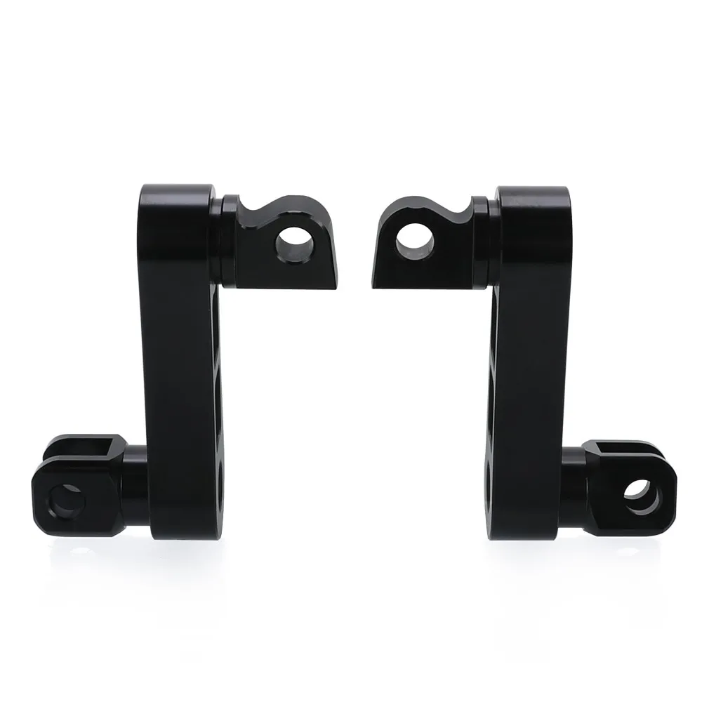 360° Adjustable Rugged Foot Peg Extension Bracket For Touring Foot Peg Extension Bracket Motorcycle Foot Peg Highway Bracket