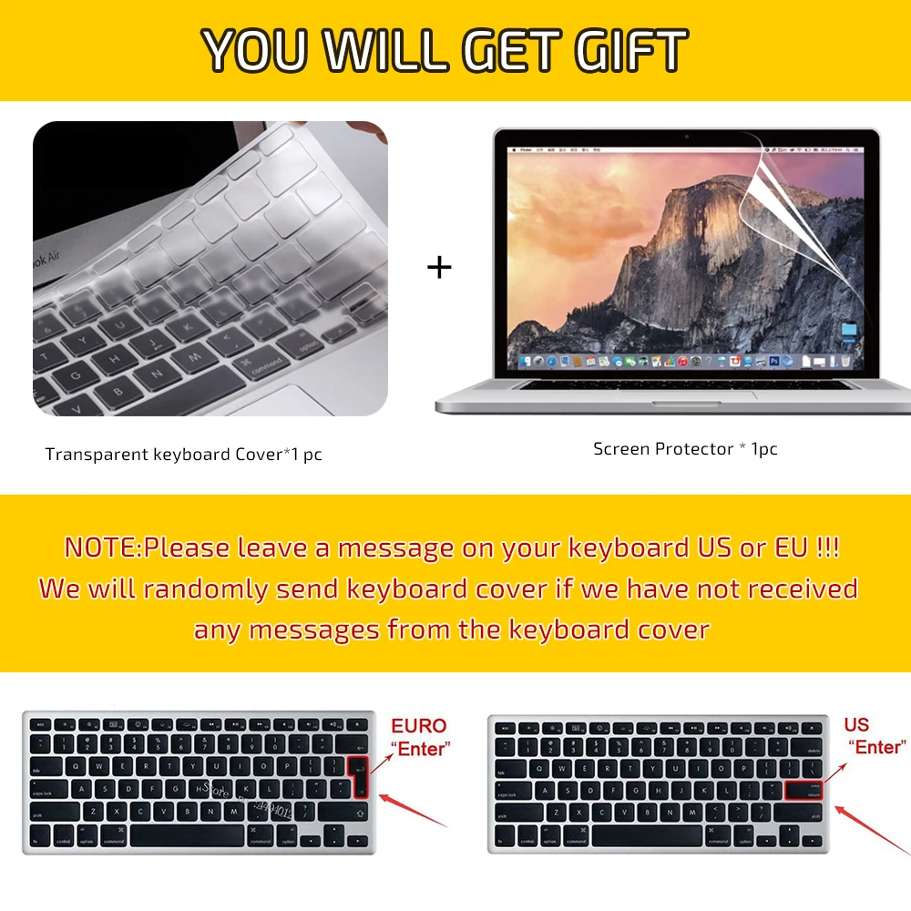 Protective Laptop Case for MacBook Air and Pro 2