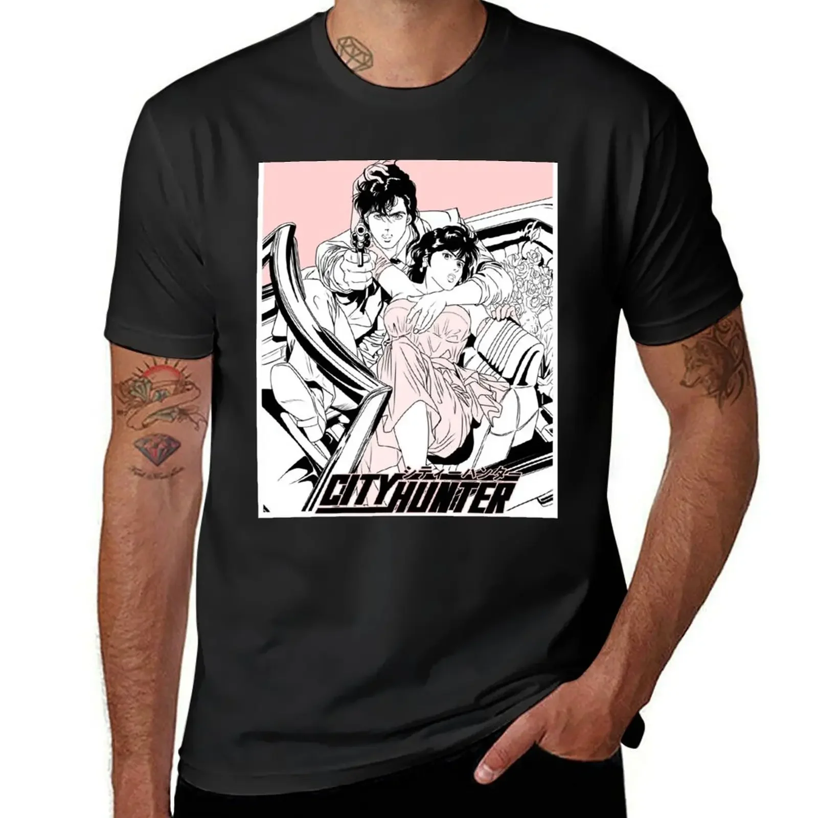 CITY HUNTER T-shirt new edition sublime oversizeds mens t shirts