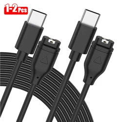 Type C Charging Cable For Garmin Fenix 7 6 5X Plus/Venu 2/Vivoactive 3 4/Instinct 2/Forerunner 945 255 955 265 965 165 Charger