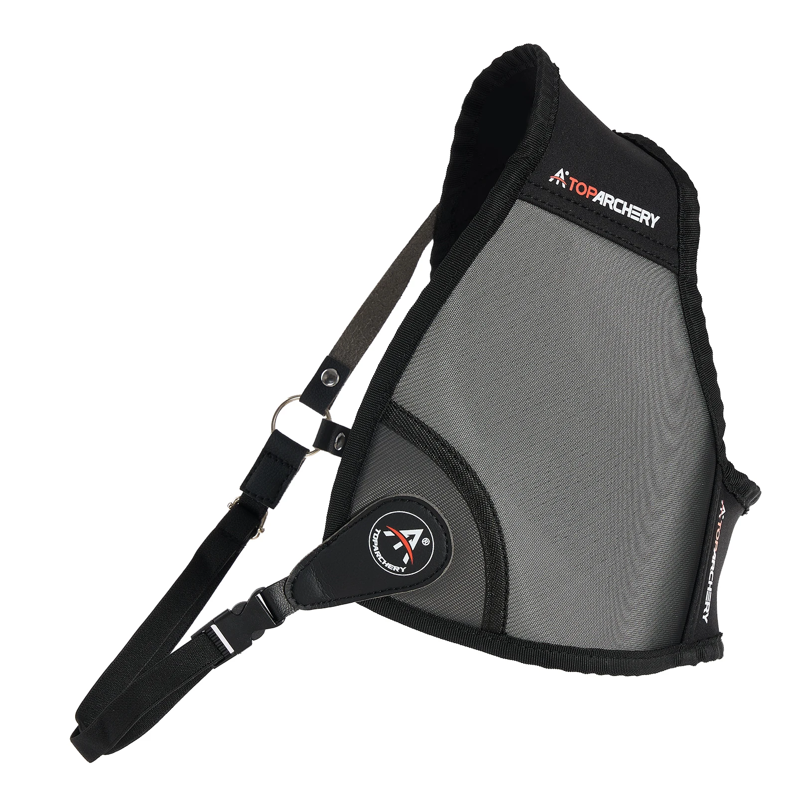 Protector de pecho Premium de carcasa dura, protección para deportes al aire libre, fácil de llevar, color negro