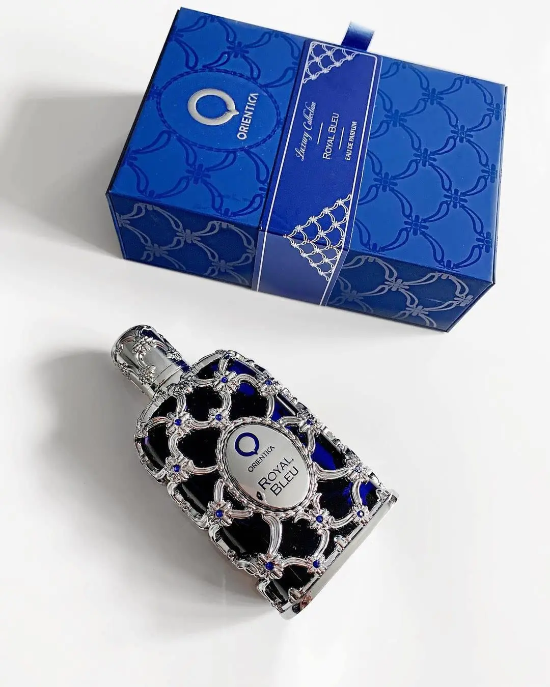 Orientica Royal Bleu Eau De Parfum 80ml – Colonia da uomo di lunga durata legnosa piccante e fresca, regalo di festa di lusso per Natale