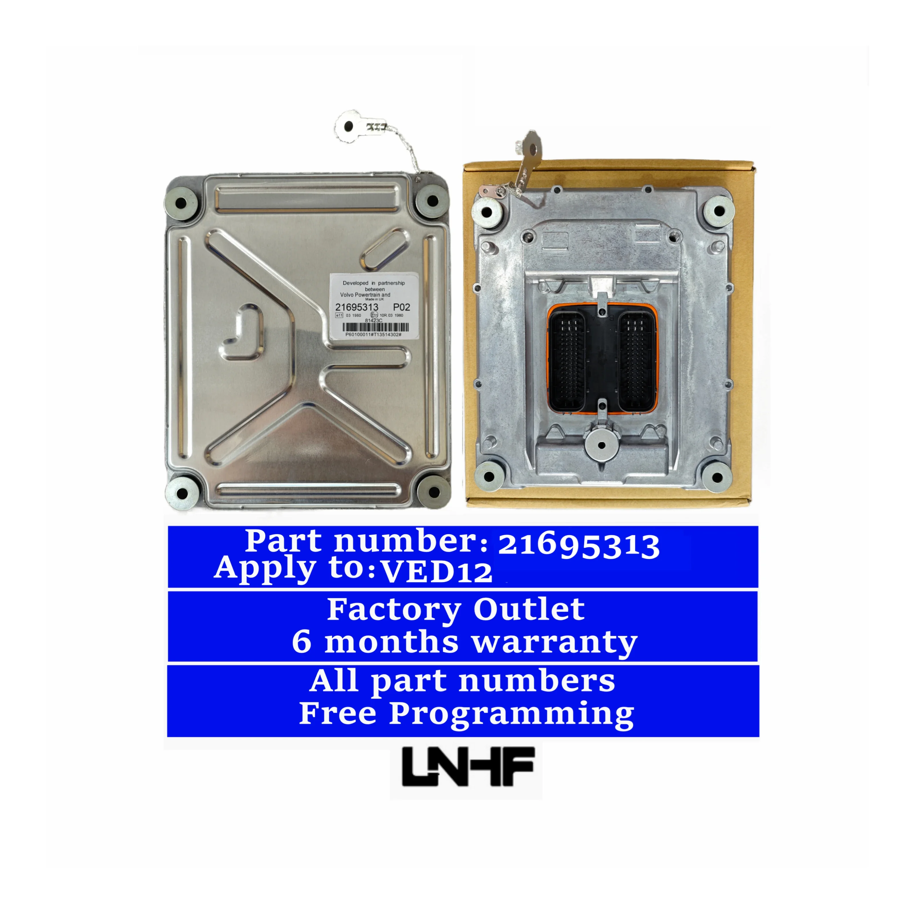 

LNHF 21695313 20814604 Engine Control Unit D12 D13 D16 Excavator Truck Controller 20814604 21695313 For Volvo