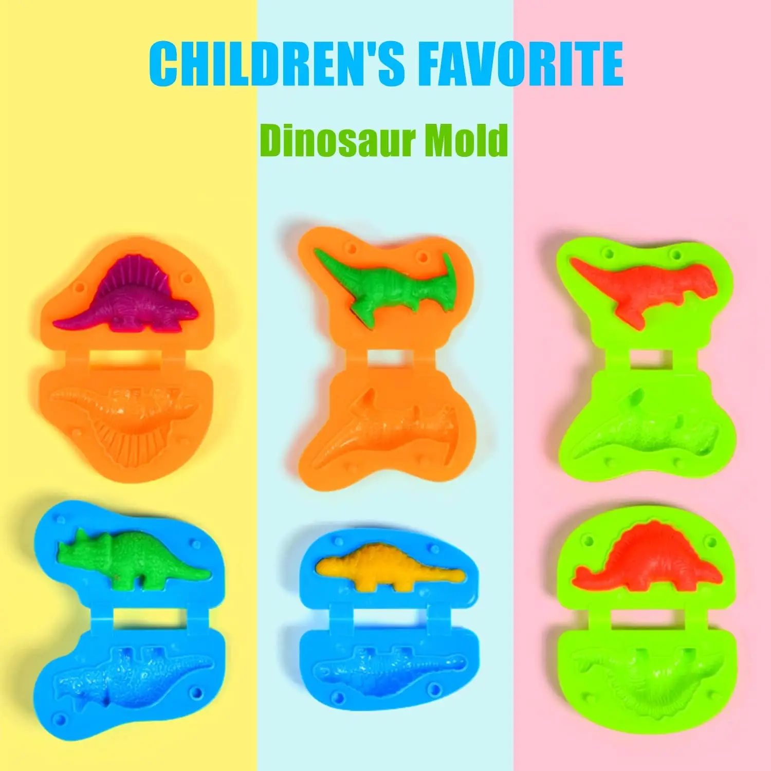 Yeahbo Modelling Clay for Kids, Air Dry Clay 32 Pieces Playdough Set with Polymer Clay Plasticine Moulds, Arts and Crafts