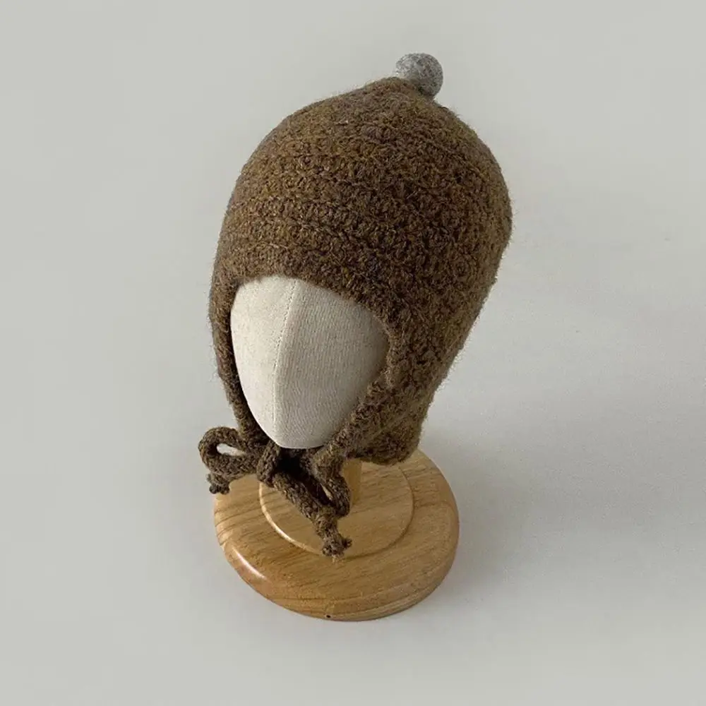 

Модная эластичная шапка-бини, дышащая уютная шапка для защиты ушей, мягкая шерстяная шапка, осень-зима