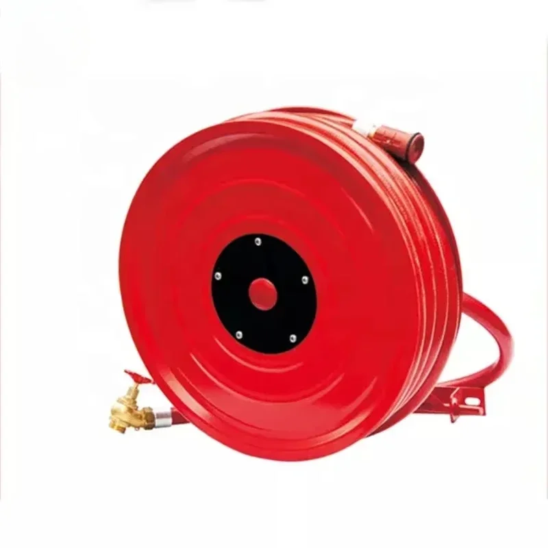 خرطوم الحريق بكرة طول 20 م/25 م/35 م خرطوم النار غطاء بكرة خرطوم النار بكرة طبل