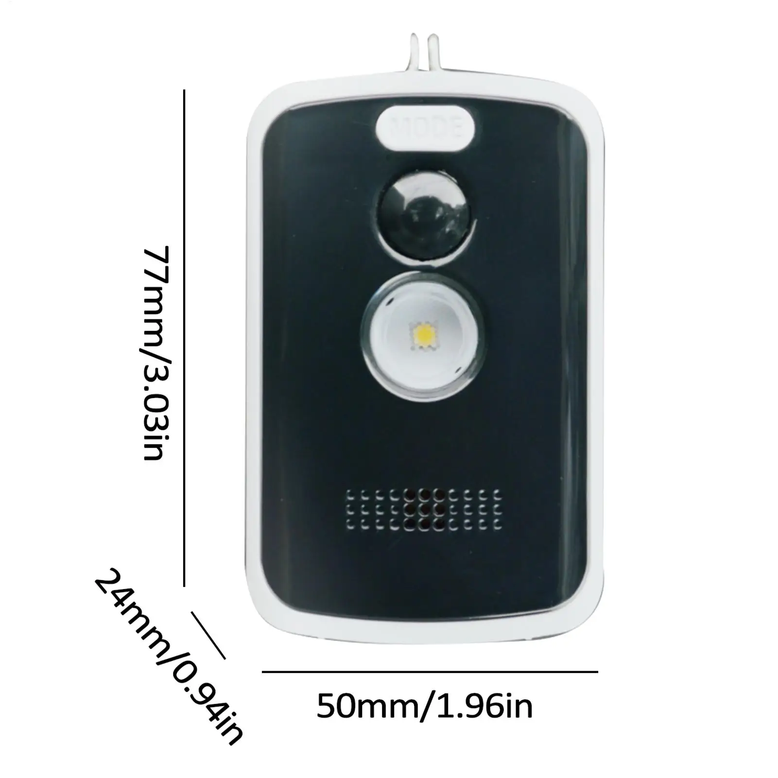 Camping Perimeter Alarm 125Db High-Volume Motion Sensor Perimeter Trip Alarm Effortless Setup Portable Anti-Theft Alert System - view 6
