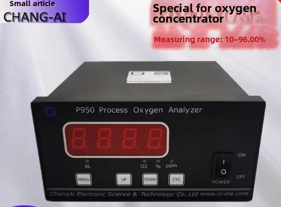 P950 Proces Zuurstof Analyzer online monitor zuiverheid meten Tool concentratie tester meter voor luchtscheiding 0-1000ppm