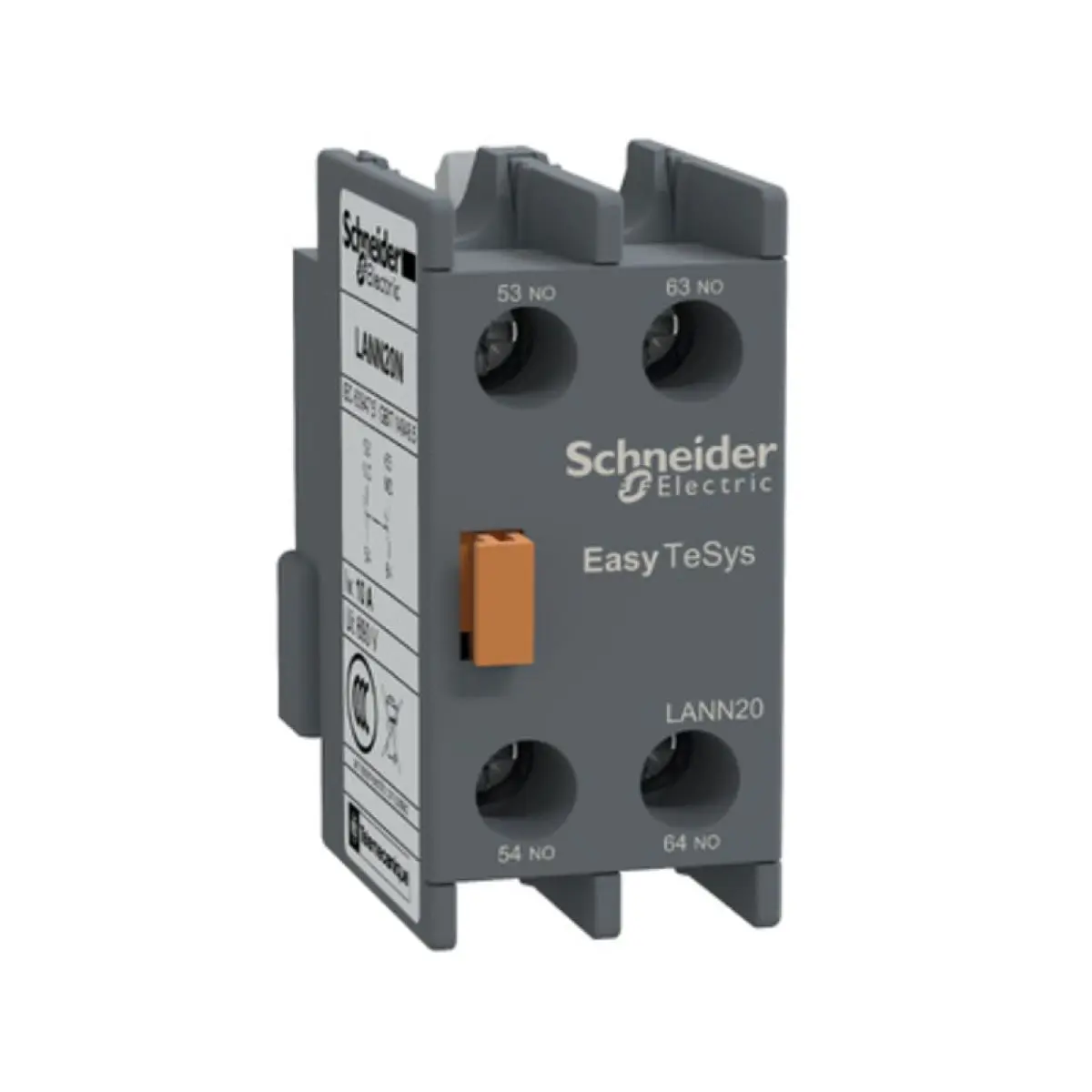 

The elevator LANN20N D3N Instantaneous auxiliary contact module - 2NO