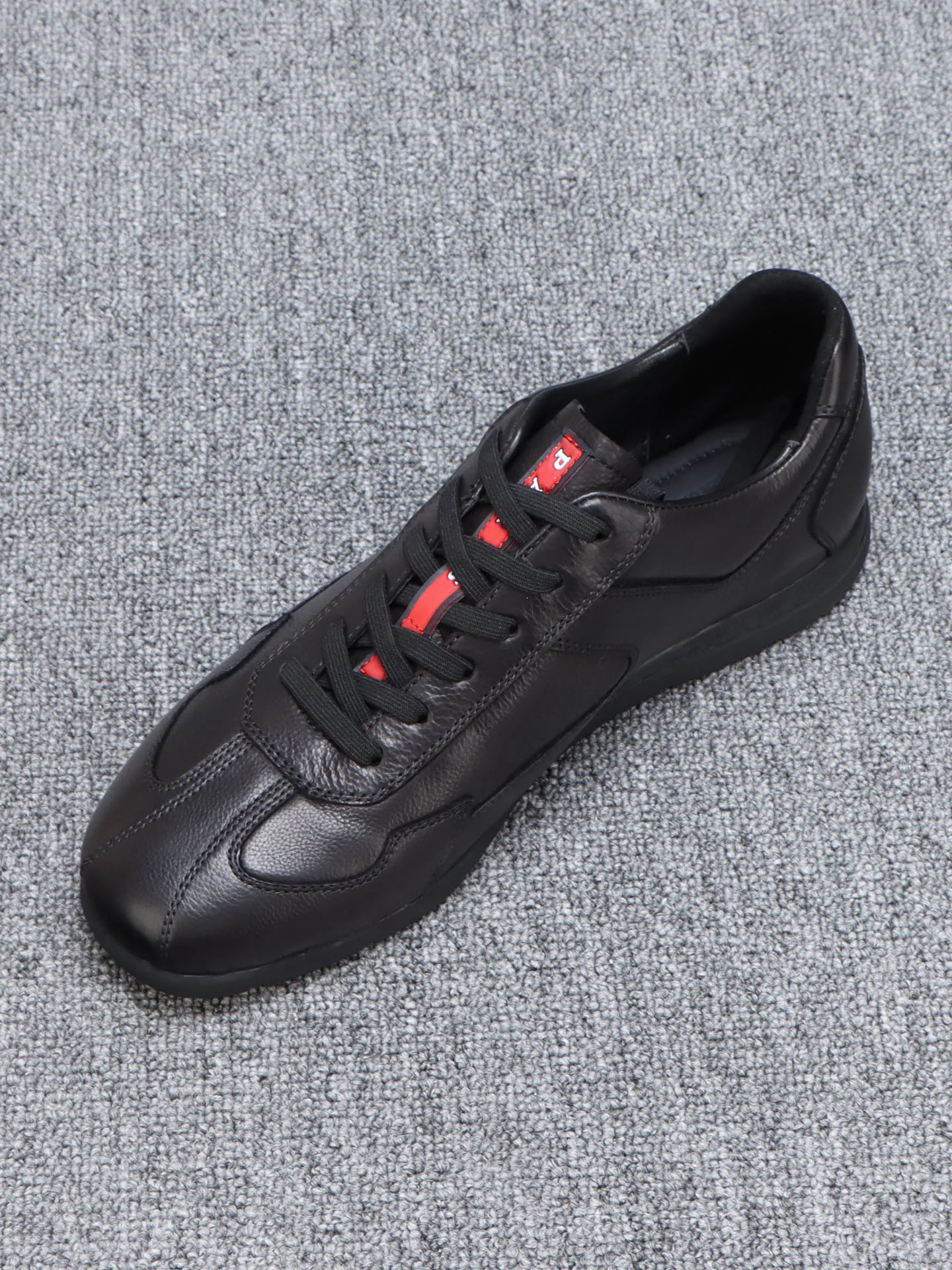 

Мужские повседневные лоферы из натуральной кожи, дышащая мягкая ботинка без шнуровки, весенне-осенний сезон, резиновая подошва с круглым носком