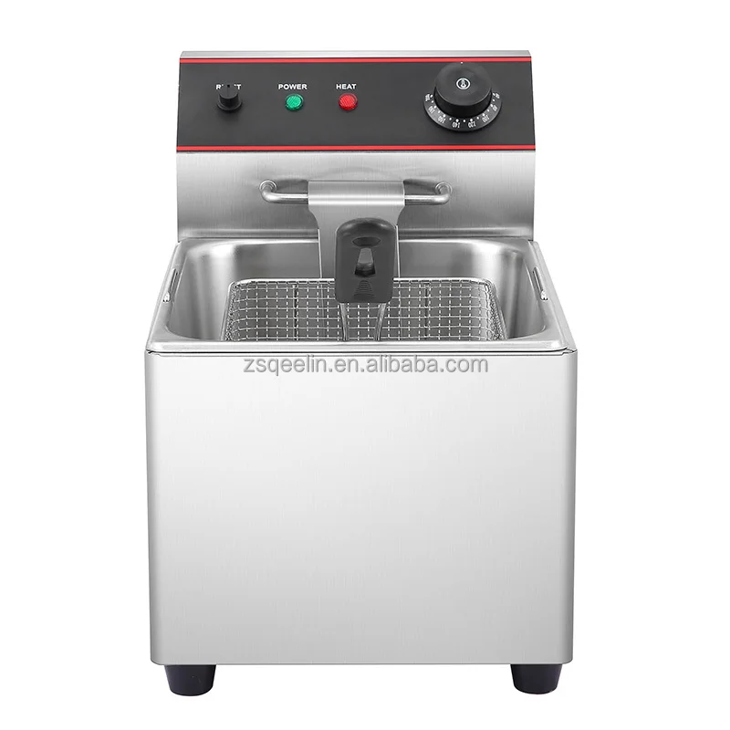

Здоровая фритюрница для чипсов, бытовая электрическая фритюрница, машина для чуррос из нержавеющей стали с фритюрницей для домашнего использования