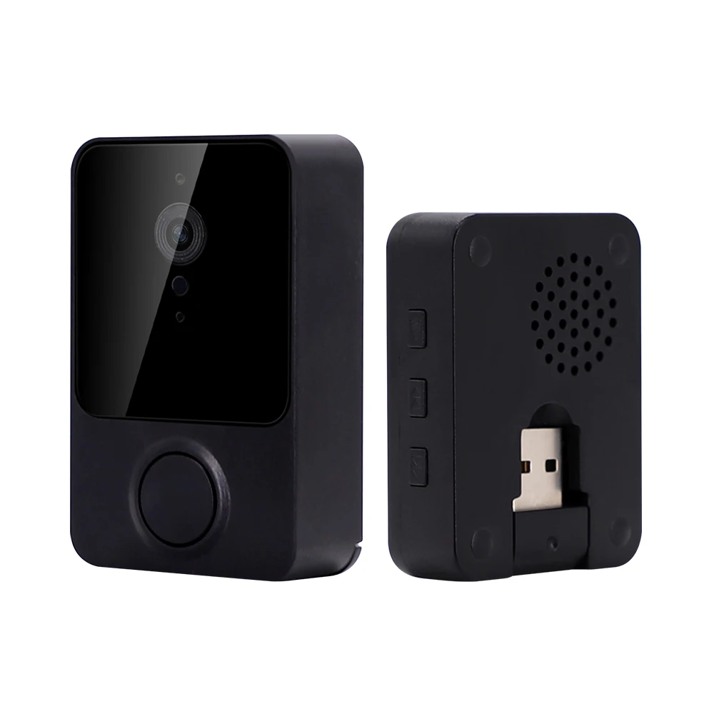 Linklemo APP Wireless WIFI Doorbell Free Cloud Storage WIFI+Bluetooth Pairing  Long Time Standby Video Door Phone