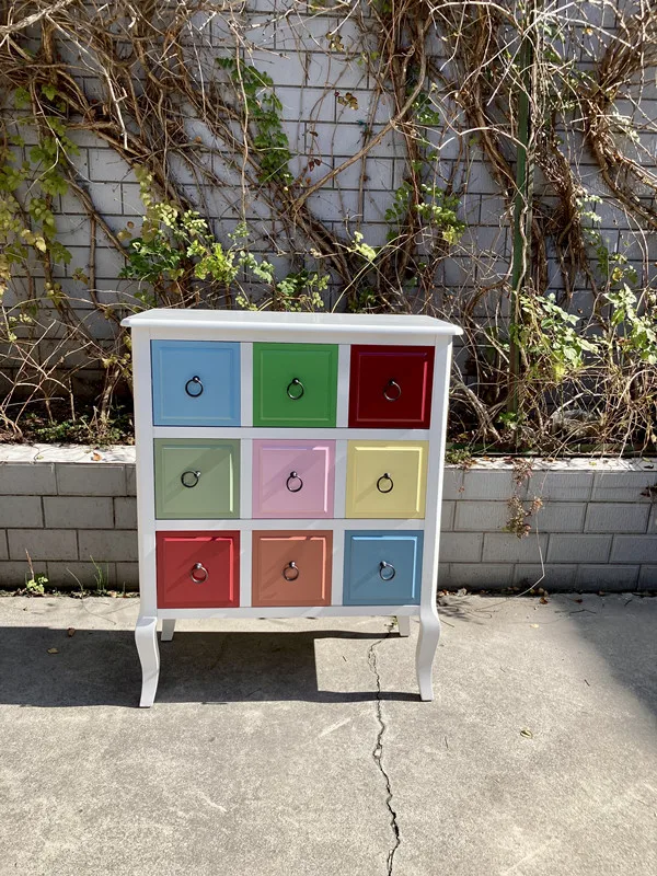 Foreign trade export color storage side cabinet