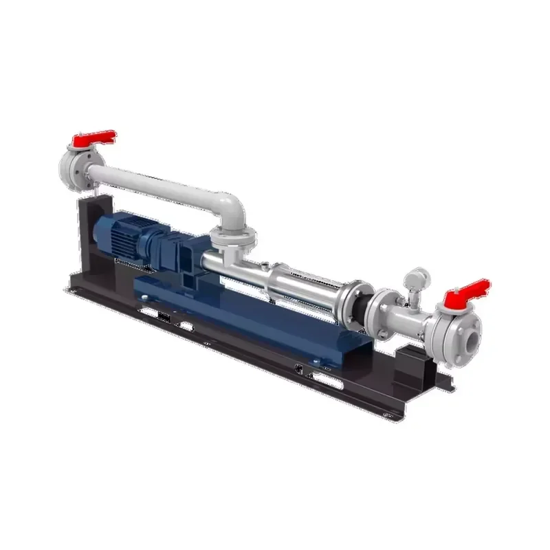 For^-High Pressure Stainless Steel Single-Screw Pump 8m³/H Dosing Unit for Sticky Liquid Transfer Water Meter Dose Pump/.