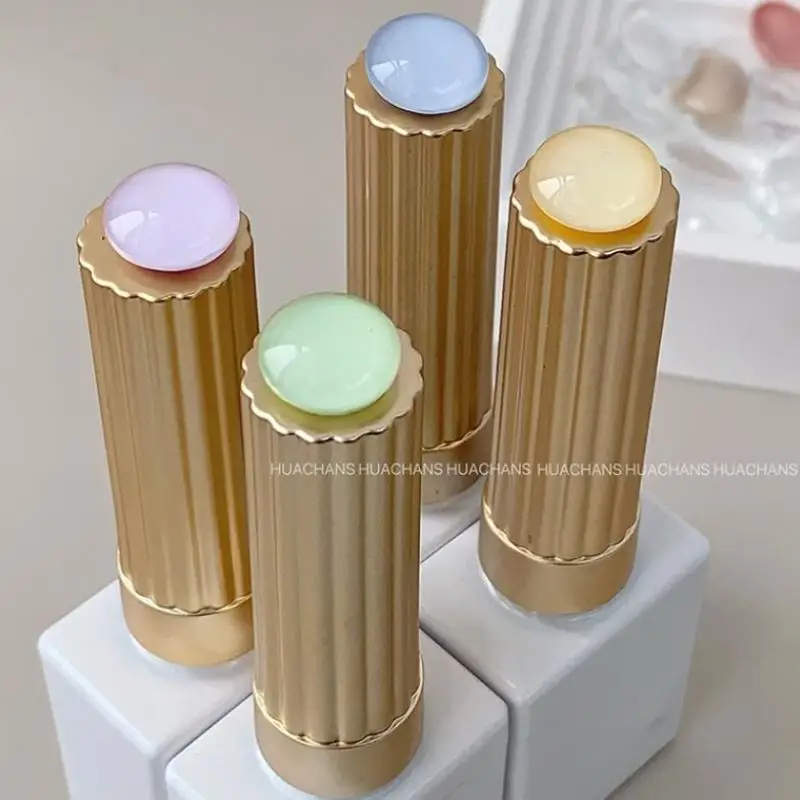 Mini Glass Color Card Manicure Bean Color Card Nail Polish Glue Plate Nail Polish High Transparent 3D Round Bead Manicure Tool~