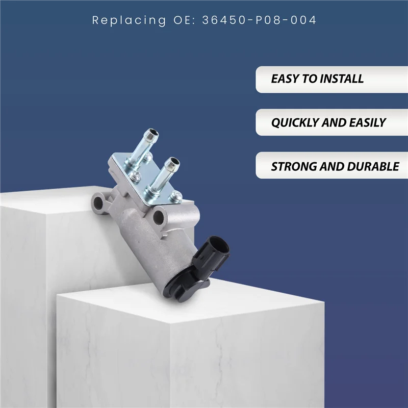 

AU63-Idle Motor Idle Speed Air Control Valve For: 1992-1995 Honda Civic 1.5L 36450-P08-004 36450P08004