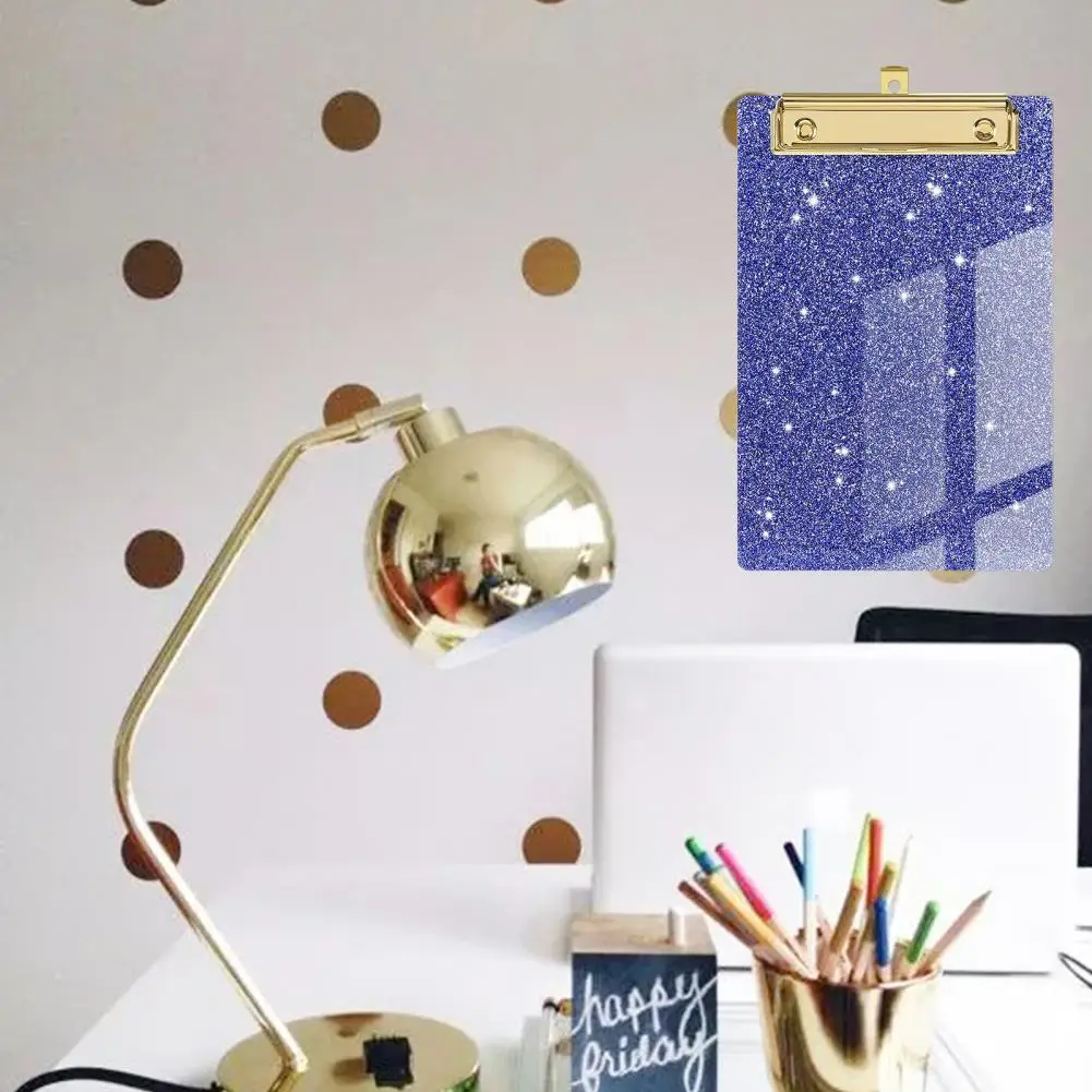 คลิปหนีบสำนักงานความแข็งแรงสูงไม่มีร่องรอยของพรีเมี่ยมบอร์ดโฟลเดอร์ที่มีความเหนียวสูงอุปกรณ์สำนักงานมุมโค้งมน