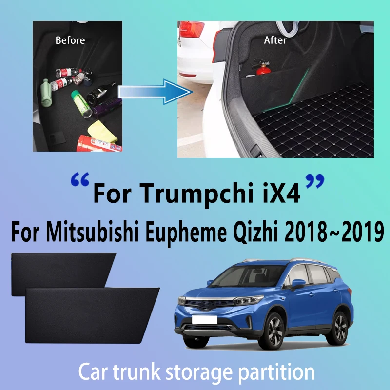 

Car Accessories For Trumpchi ix4 2018~2019 2018 19 Trunk Storage Partition Multifunction Storage Auto Interior Parts Organizer