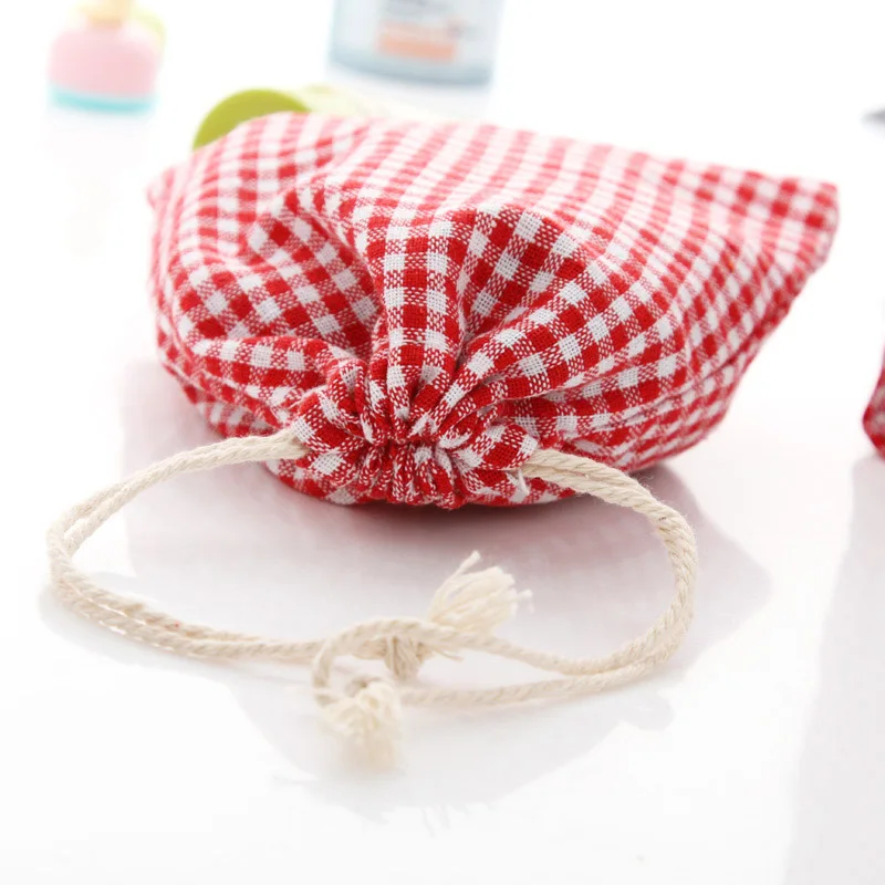 vanzlife cotton handmade burg subpackages organising pouch bags drawstring bags gifts bag