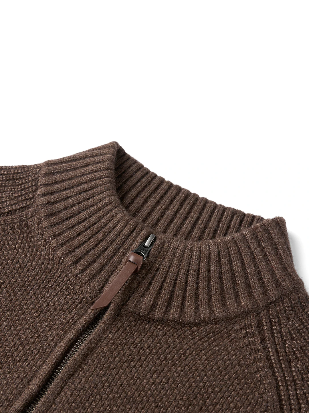 SIMWOOD 2025 Autunno Inverno Nuovo maglione oversize con mezza zip con collo a lupetto da uomo calibro 5 pullover lavorato a maglia in misto lana antistatica