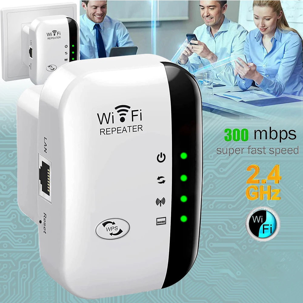 300Mbps Wireless WiFi Repeater WiFi Extender Amplifier Booster Router 802.11N WiFi Repeater Access Point WiFi Signal Amplifier