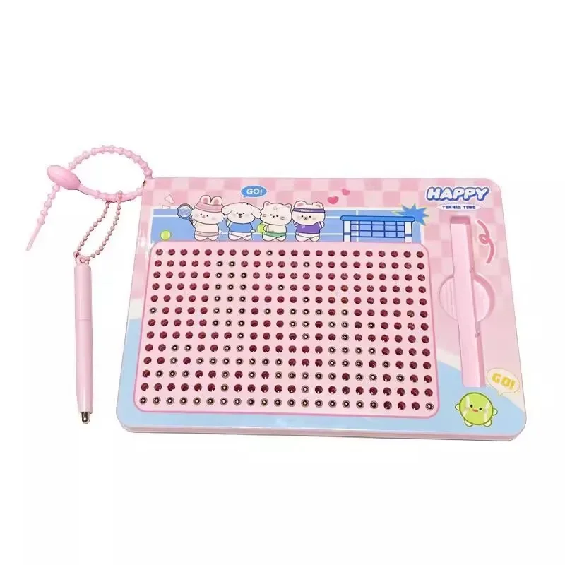 Magnet Ball Drawing Board Kids Magnet Tablet Sketch Pad With Magnetic Stylus Montessori Education Travel Activities Magnet Toy