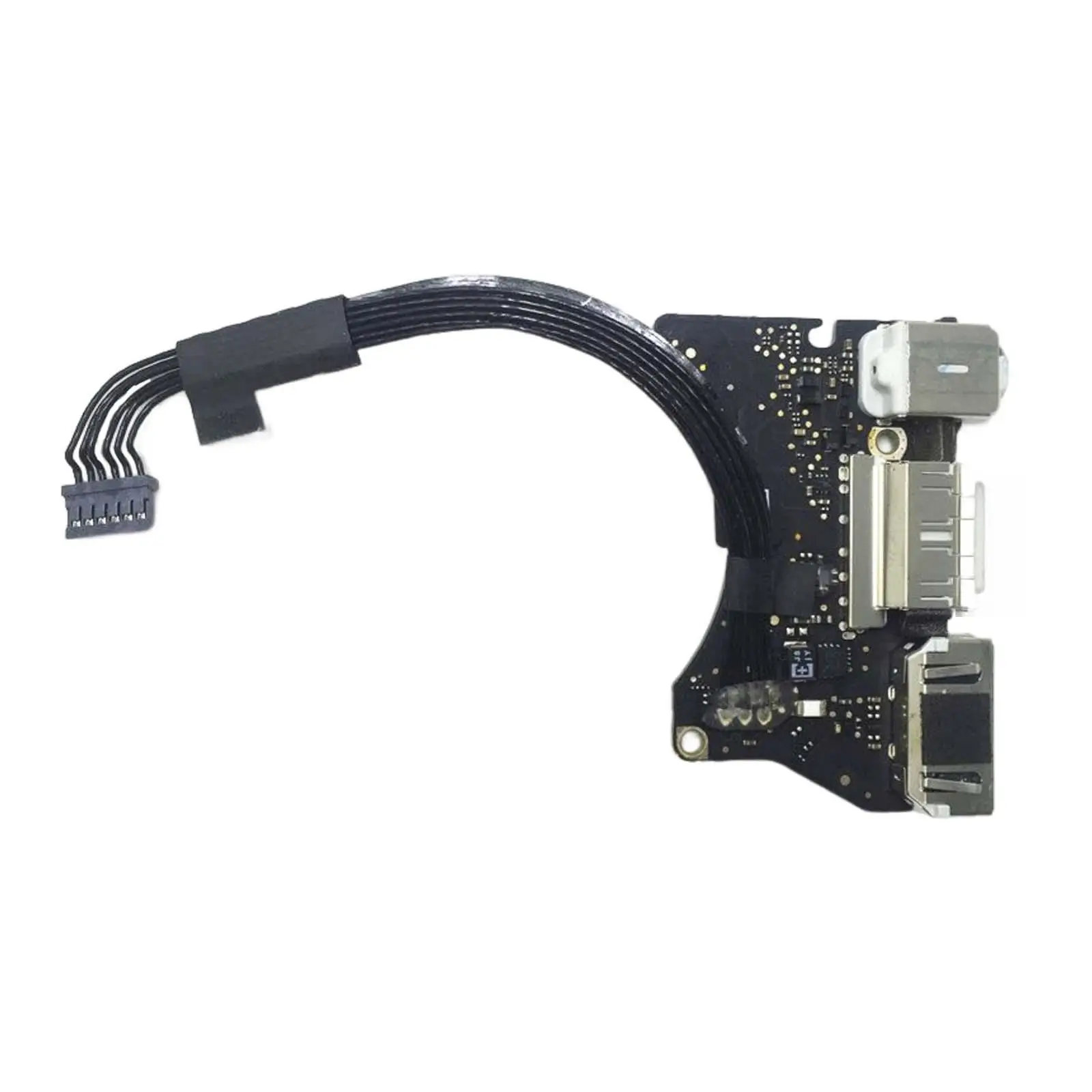 

USB Ports Power DC Jack Audio Board Dc-In 820-3453-A for Air A1465 2x1.26x0.20inch High Performance Easy to Install Spare Parts