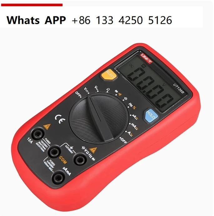 

UT136B ac dc 10A digital unit multimeter multimeter digital tester multimeter