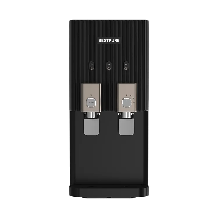 

Desktop Water Cooler Reverse Osmosis Water Purification System RO Water Dispenser Hot Warm and Cold