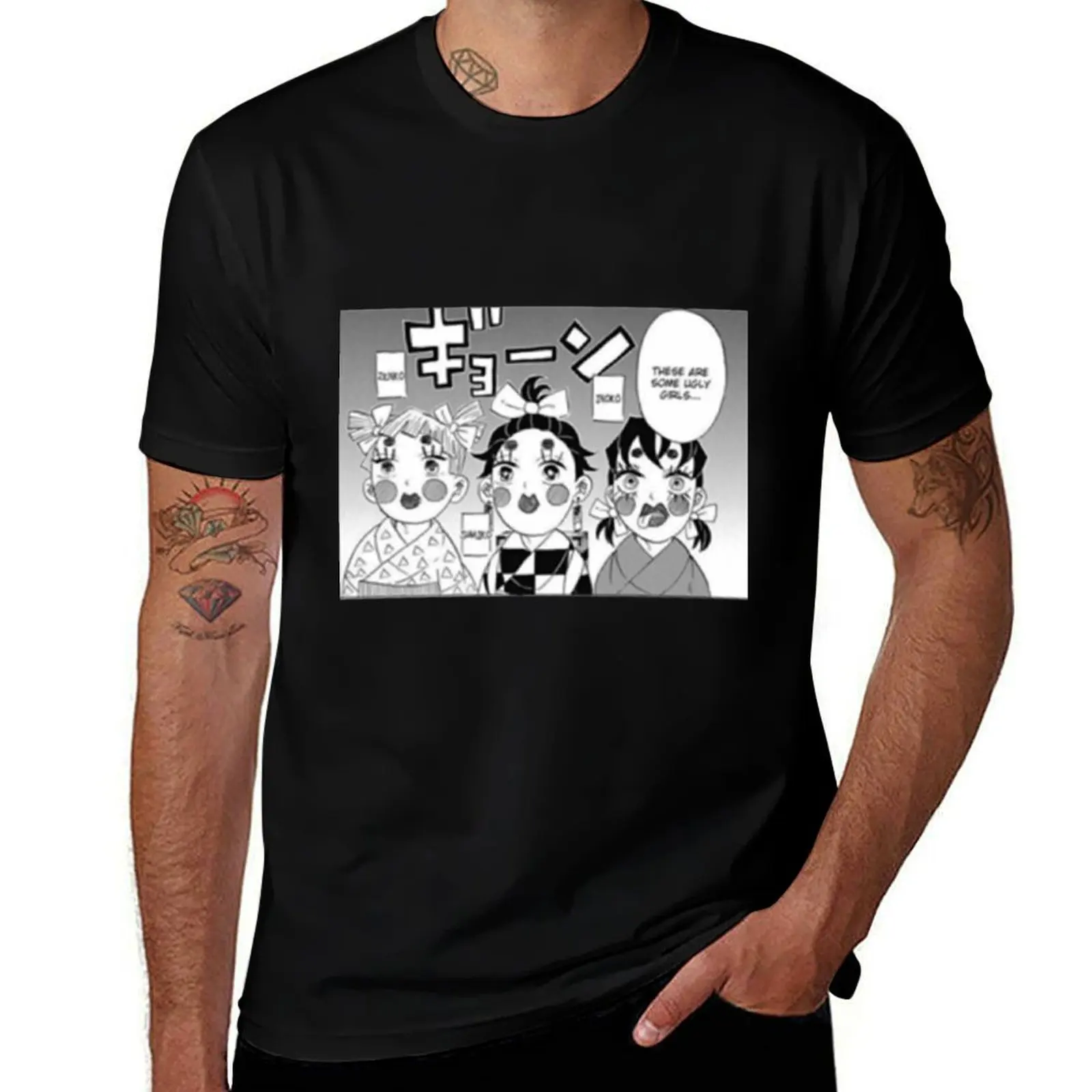 

Zenko, Umiko _amp_ Inoko girlsKNY T-Shirt t shirts for man slim fit T-Shirt