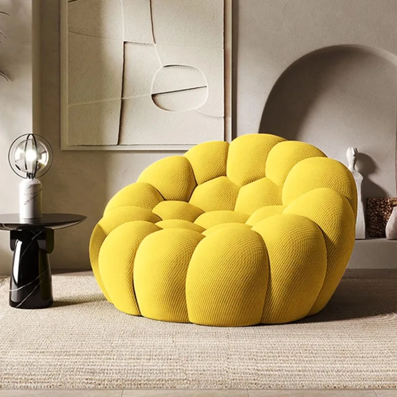 

Italian Minimalist Cozy Furniture Living Room Sofa Vacuum Compression Bubble Lazy Sofa for Balcony and Bedroom Single Seat Couch