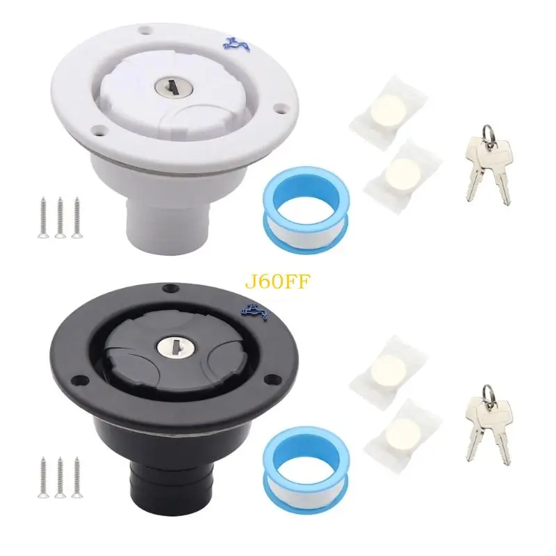 

J60F прочный пластиковый металлический наполнение воды для заполнения с блокировкой ключа безопасности для использования