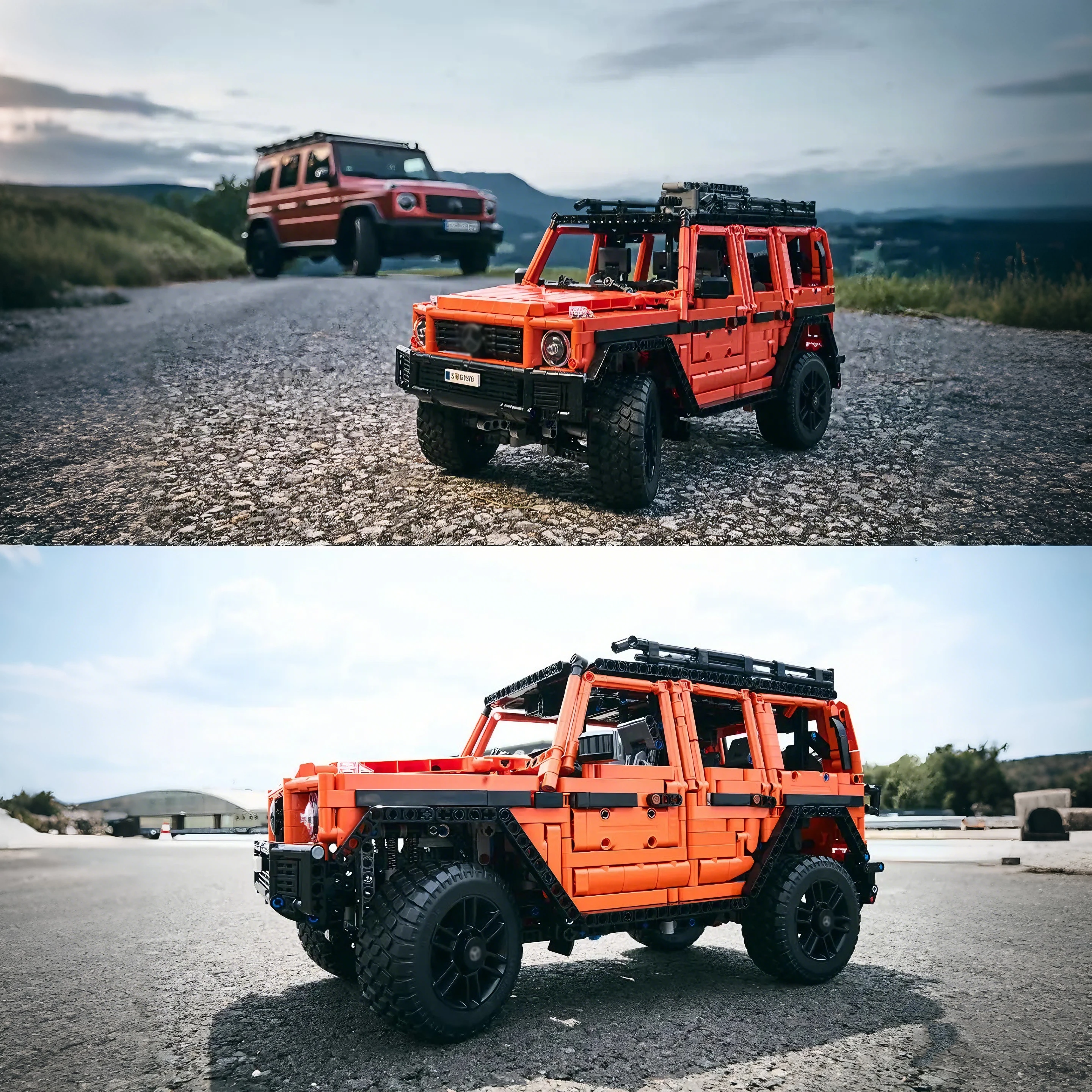 

2891 шт. технический G500 новая линия внедорожника модель автомобиля 9569 строительные блоки кирпичи игрушки для детей мальчики фестиваль вечерние подарки