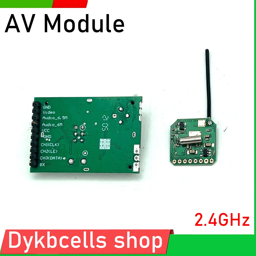 600M 2.4G  Video transmission module Wireless Audio Stereo AV Transmitter / AV Receiver  for images monitor DVD DVB