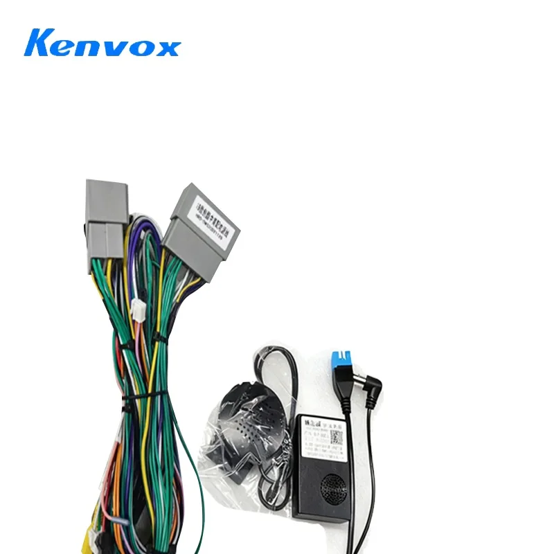 Android Car Radio Installation Fascia Frame For Chevrolet Trax 2019-20212din stereo Panel Dash Mount Kit wire harness cable