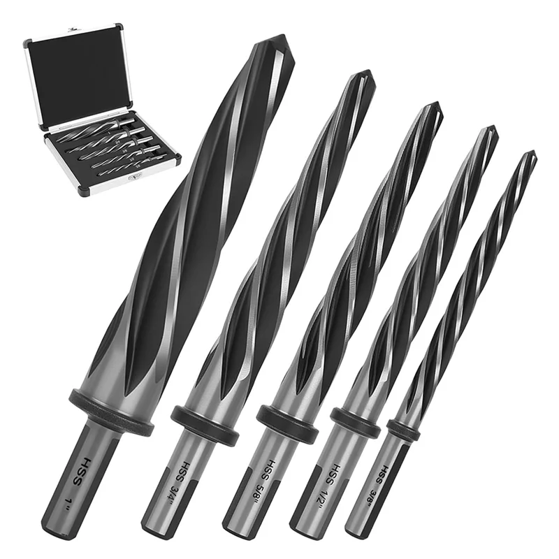 AT02-للصلب والخشب المعدني والسبائك المتوافقة مع 5 قطع M2 HSS مجموعة مخرطة رمي مستدقة 1/2 بوصة 3 ساق مسطحة