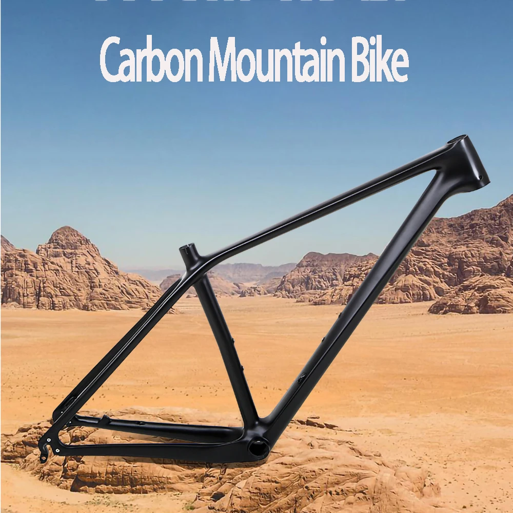 29ER M5 MTB Carbon Frame, Quick Release, 135mm, Disc Brake, Internal Cable Line, Bicycle Accessories