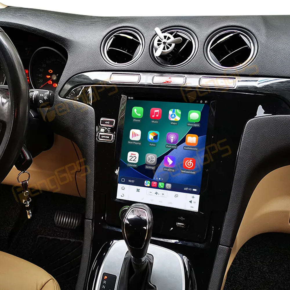 Car Accessories Radio For Ford S-Max Galaxy 2007-2015 Android Auto GPS Navigation Multimedia Stereo Receiver Head Unit Offline