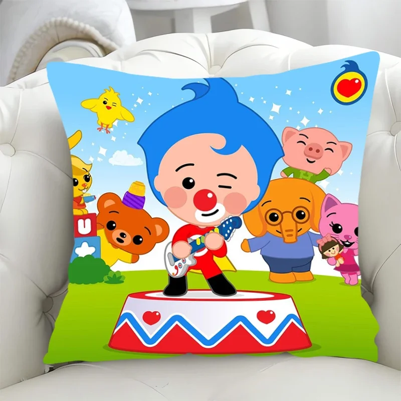 Cushion Covers 45x45 P-Plim Plim Decorative Pillowcases 40x40 Fall Decor Lounge Chairs Pillow Hugs Short Plush Duplex Printing