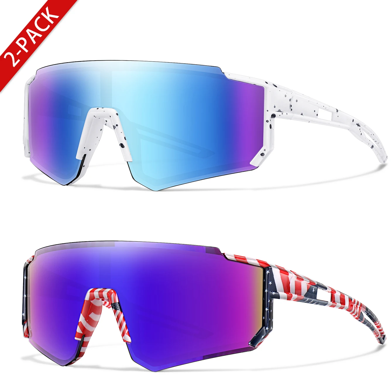 3-8 Jahre alte Kinder Outdoor-Sonnenbrille Kinder Jungen Mädchen Fahrradbrille UV400 Jugend Sport Baseball Camping MTB Fahrradbrille