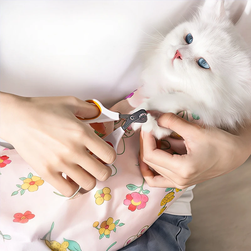 Cat grooming Wrap: Self-adhesive, anti-bite, anti-scratch, anti-escape sedative wrap, nail clipper - multi-functional pet tool