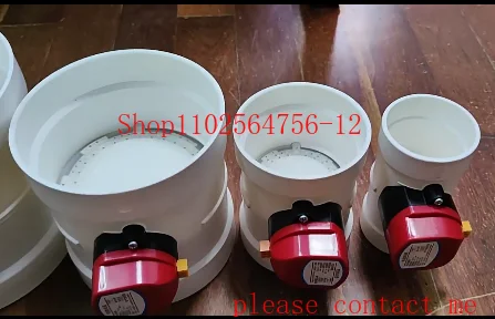 

Kitchen and bathroom ventilation duct check valve regulating valve pvc integrated molding sealing valve