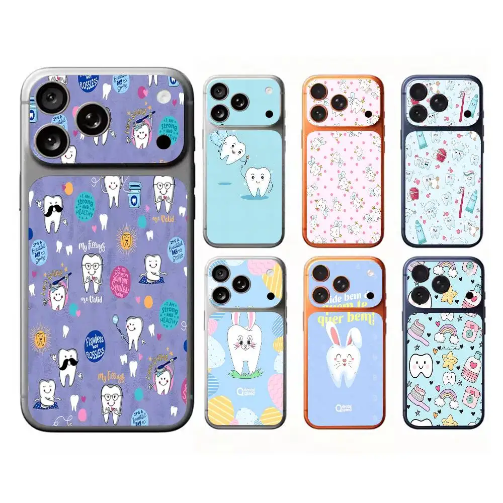 

Dentist Tooth Unique Style Rear Decal Wrap Protective Sticker For IPhone 17 Pro 17 Pro Max